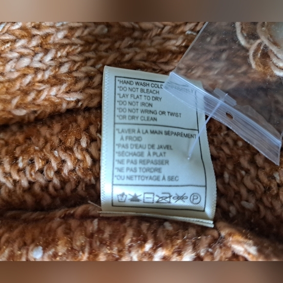 BB DAKOTA STEVE MADDEN knit cardigan button front wool blend sweater coastal SM - Picture 6 of 8